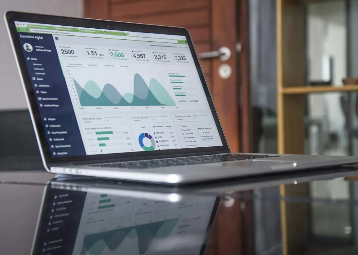 Dashboard analytics pour monitoring projet vidéo