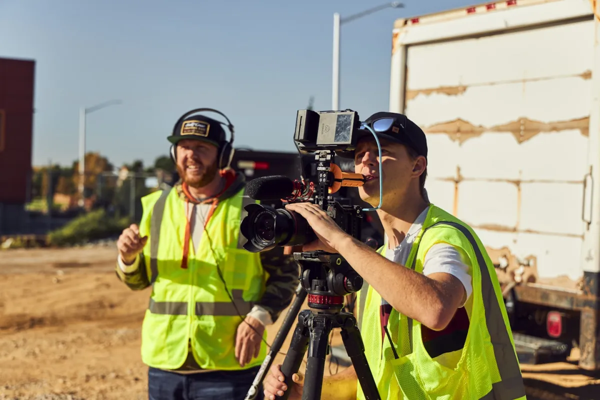 Authentic corporate shooting